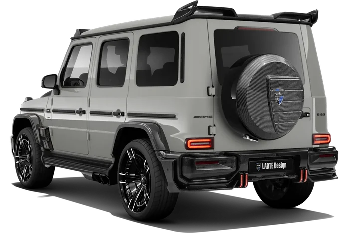 Mercedes-AMG G 63 W463A Widebody — หลังแต่ง · ด้านหลัง