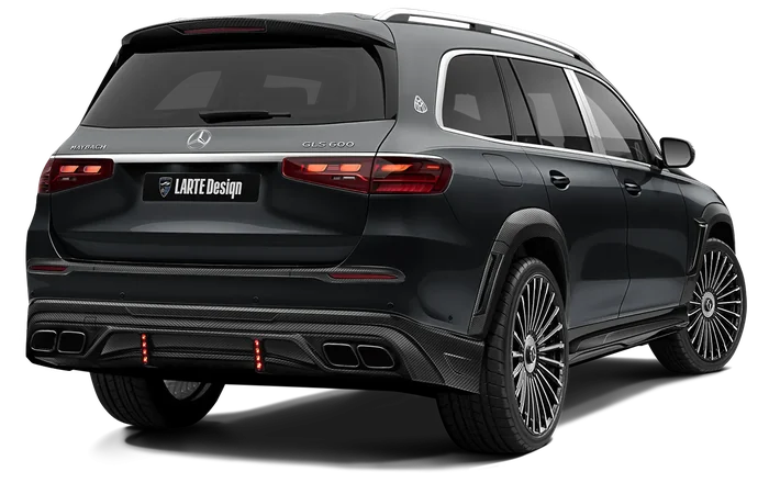 Mercedes-Maybach GLS 600 Facelift — หลังแต่ง · ด้านหลัง
