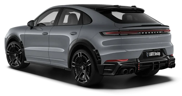 Porsche Cayenne S Coupe — 改装后 · 尾部