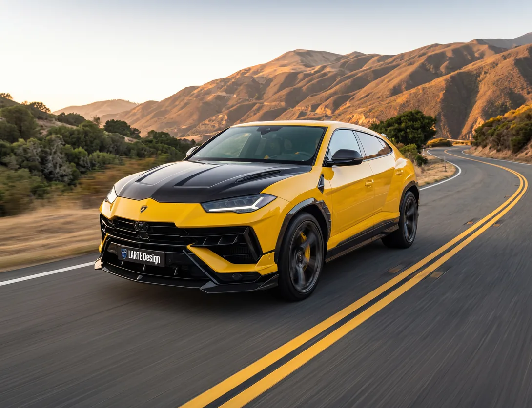 Lamborghini Urus with LARTE Design LARGENDA body kit
