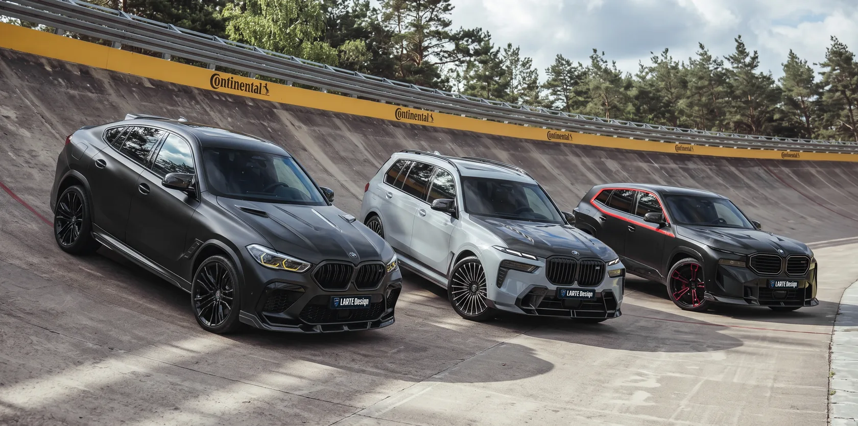 BMW X6 X7 XM with LARTE Performance body kits