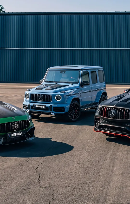 Mercedes-AMG G63 GLE with LARTE Design WINNER body kits