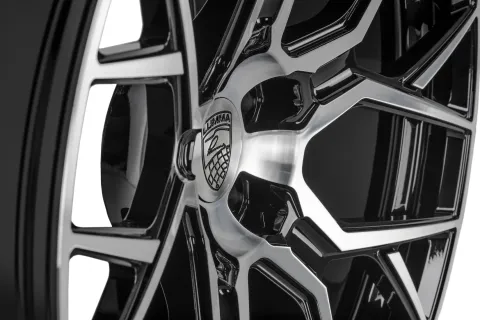 ล้อ LUMMA CLR 21 SPORT BLACK/FRONT POLISHED ขอบ 21 นิ้ว 4