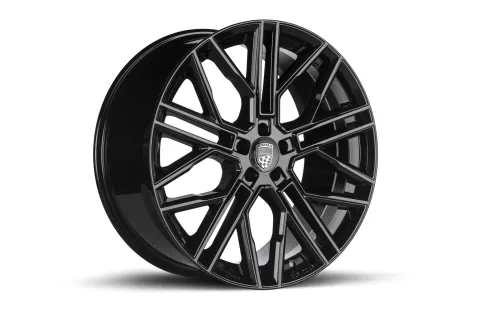 ล้อ LUMMA CLR 22 LR BLACK GLOSSY ขอบ 22 นิ้ว 2