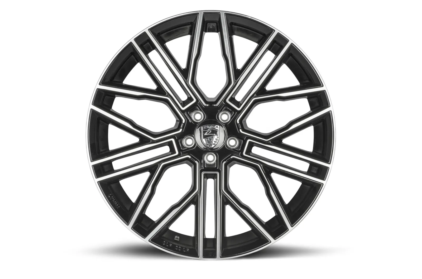 ล้อ LUMMA CLR 22 LR BLACK/FRONT POLISHED ขอบ 22 นิ้ว