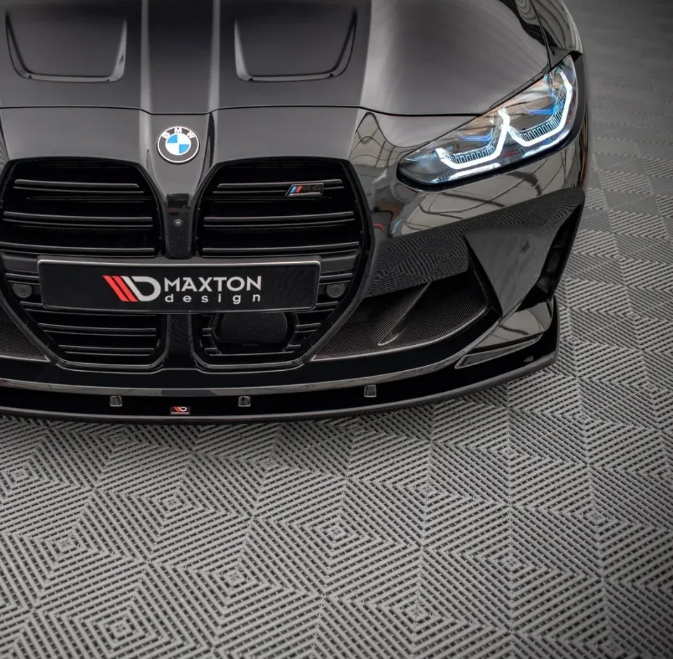 Maxton front splitter on a BMW M4 G82