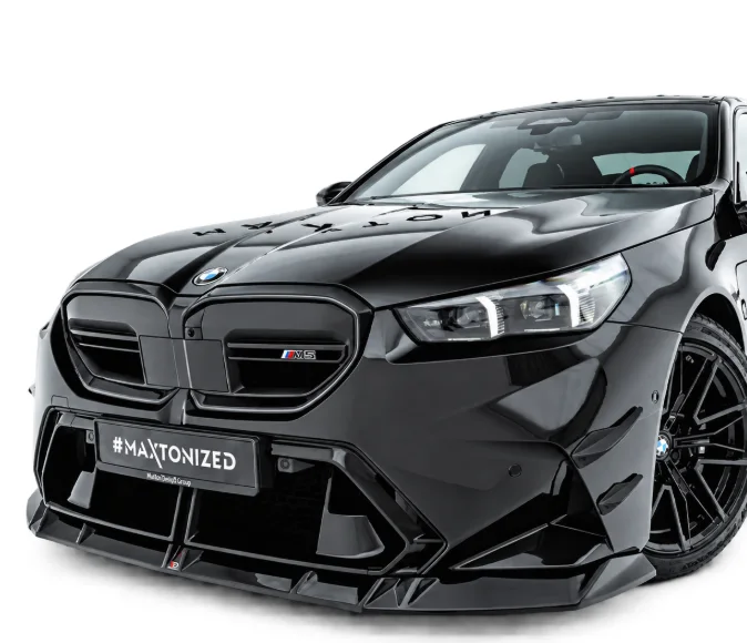 BMW M5 fitted with a Maxton Design body kit