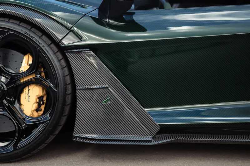 Lamborghini Revuelto with TOPCAR DESIGN R’Evo body kit — Carbon side skirt