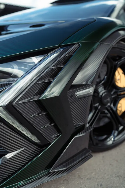 Lamborghini Revuelto with TOPCAR DESIGN R’Evo body kit — Carbon front air intake