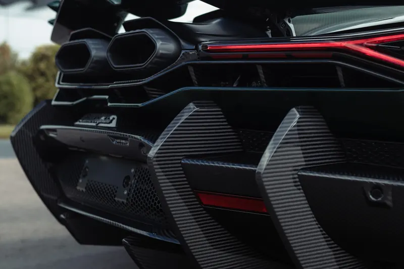Lamborghini Revuelto with TOPCAR DESIGN R’Evo body kit — Exhaust and diffuser