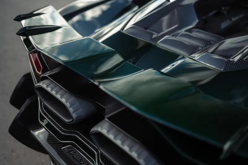 Lamborghini Revuelto with TOPCAR DESIGN R’Evo body kit — Carbon rear lid