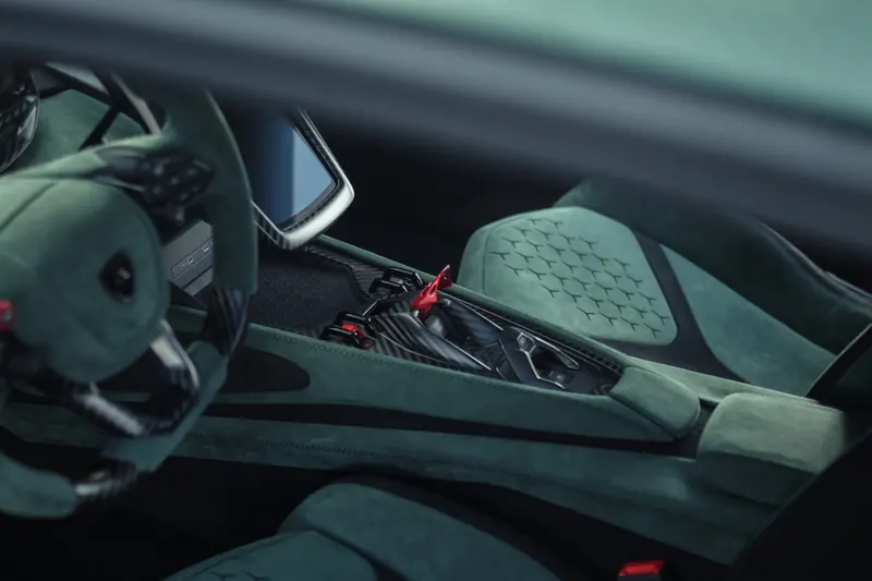 Lamborghini Revuelto with TOPCAR DESIGN R’Evo body kit — Green-toned cabin