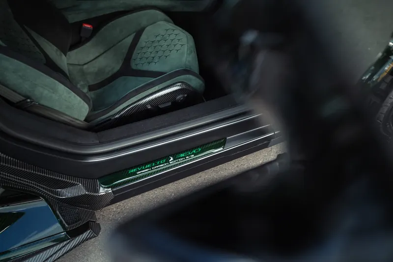 Lamborghini Revuelto with TOPCAR DESIGN R’Evo body kit — Carbon door sill