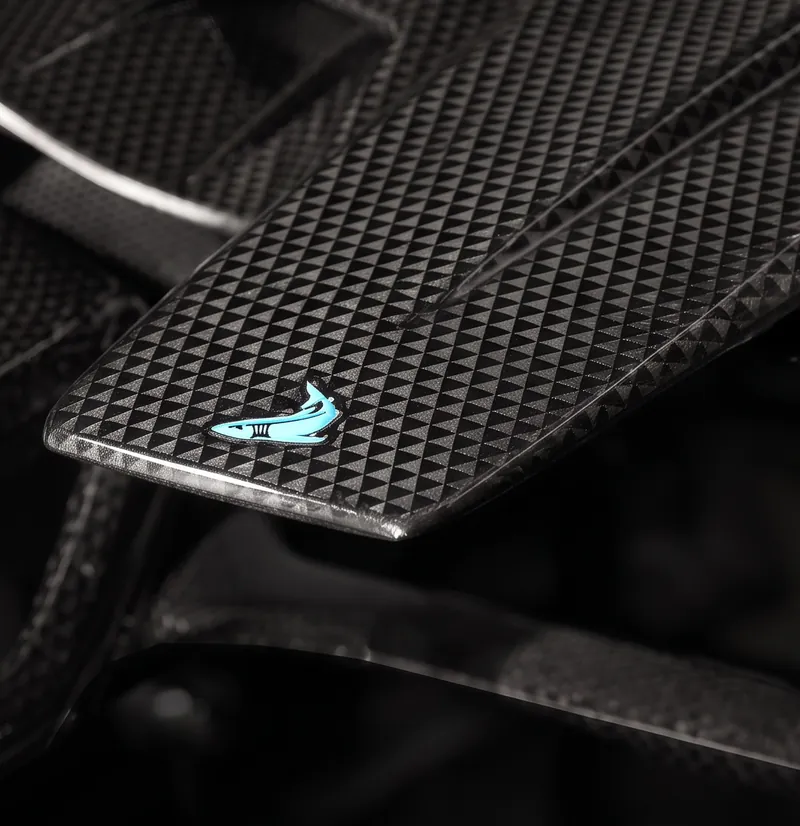 Carbon fiber component detail, TOPCAR R’Evo Stealth Edition