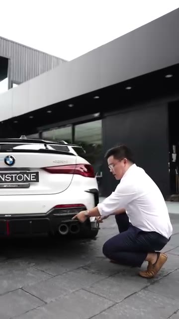 เป็นอีกคันที่แต่งได้สวยเลยครับ 💯 BMW Series 4 รหัส G22 ใส่ไฟท้าย CSL สวยมากครับ…