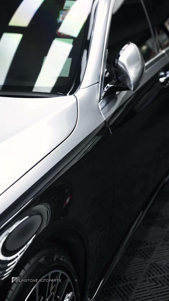 S-Class 型号 W222 改装为 MAYBACH 含保护膜，来自 DRESDENPROTECTION…