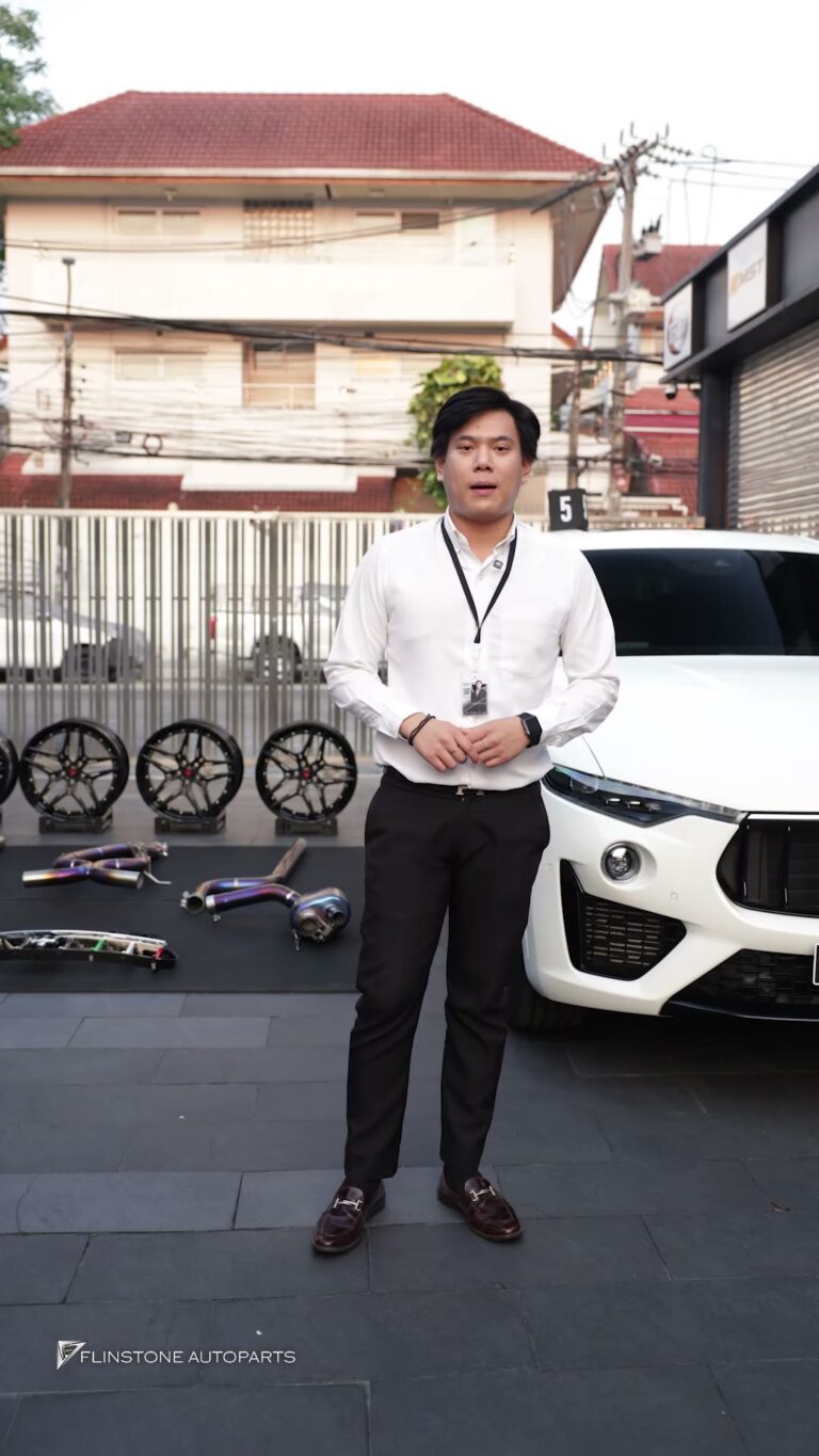 Maserati Levante 准备安装排气系统 USUS Titanium 与定制锻造轮毂，来自 USUS Forged Wheel