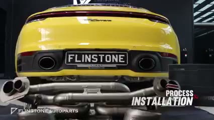 ติดตั้งท่อแท้ AKRAPOVIC สำหรับ PORSCHE 992 Carrera S ขอบพระคุณครับ