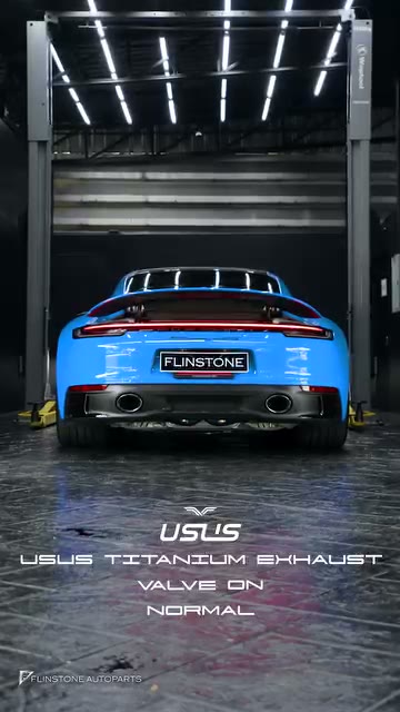 USUS Titanium Exhaust x PORSCHE 992 Carrera4 GTS