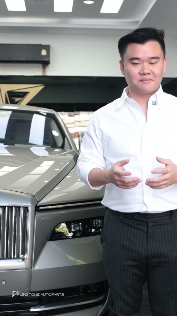 ROLLS ROYCE SPECTRE เตรียมติดฟิล์มสีกันรอยจาก DRESDENPROTECTION
