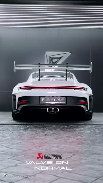 AKRAPOVIC Exhaust x PORSCHE 992 GT3 RS