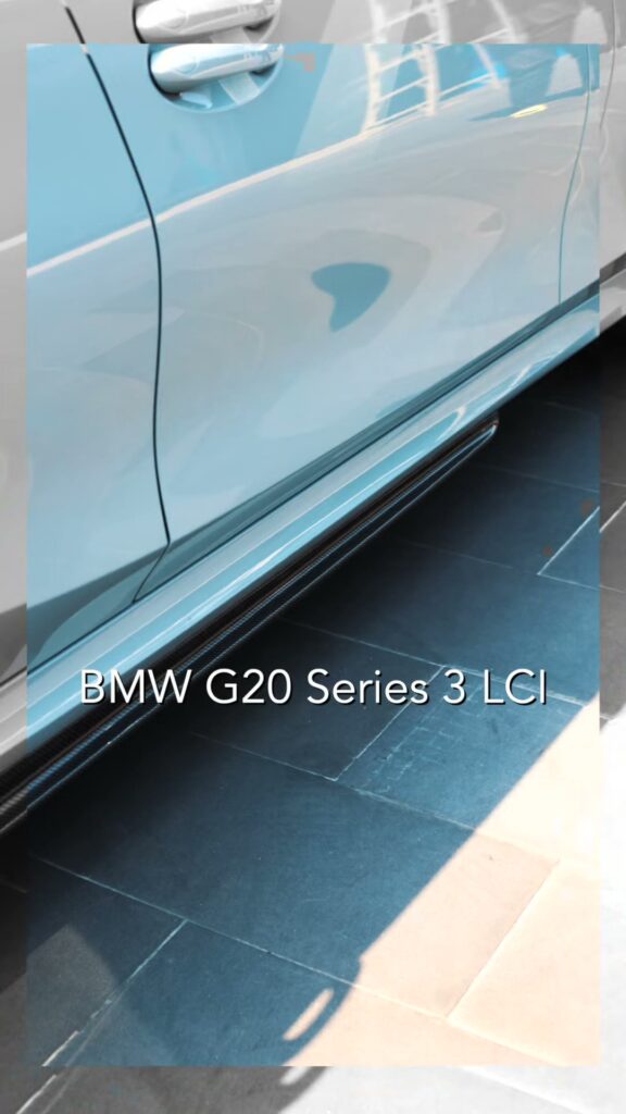 ติดตั้งชุดพาร์ทคาร์บอนสำหรับ BMW G20 LCI