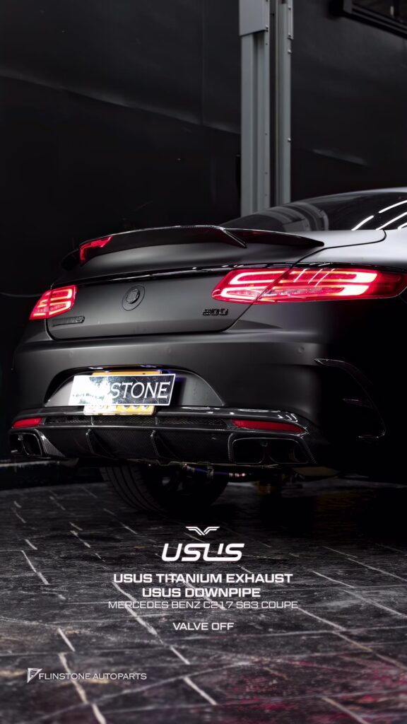Mercedes S63 Coupe AMG ลูกค้าจากสปป. ลาว แต่งเต็มนอก-ในพร้อมชุดท่อ USUS TITANIUM EXHAUST +…