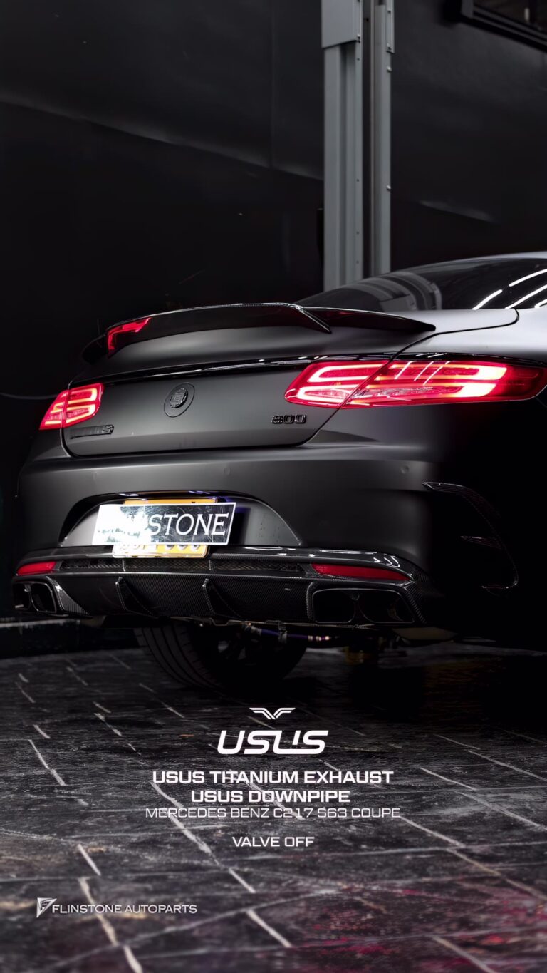 Mercedes S63 Coupe AMG ลูกค้าจากสปป. ลาว แต่งเต็มนอก-ในพร้อมชุดท่อ USUS TITANIUM EXHAUST +…