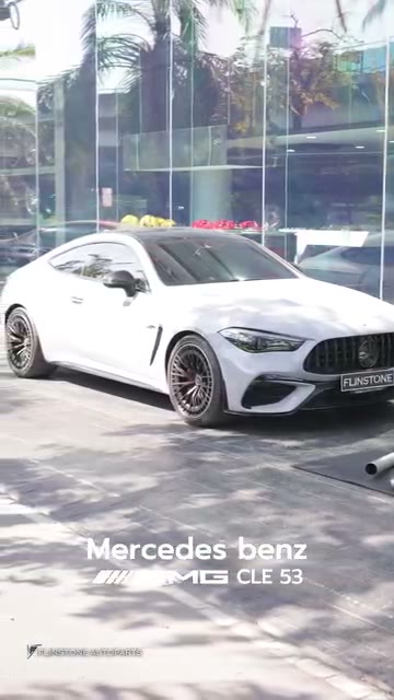 exhaust sound comparison USUS Titanium Exhaust and the original exhaust of CLE53 AMG