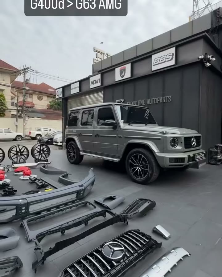 เข้าใหม่ G400d แต่งเต็ม G63 AMG