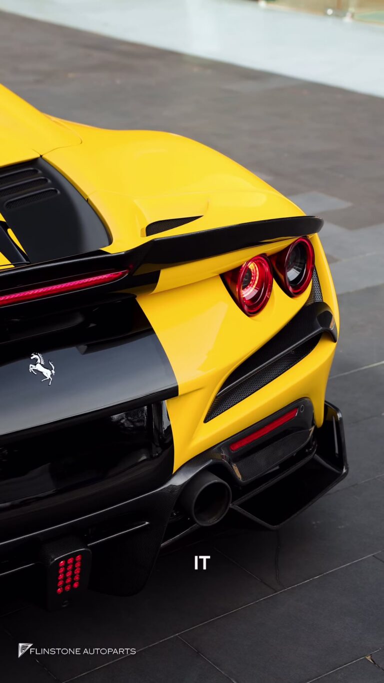 FERRARI F8 Tributo x FLINSTONE AUTOPARTS