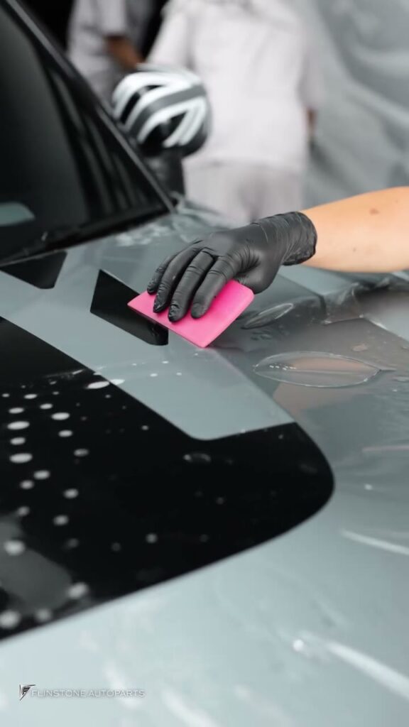 detailed clear paint protection film inside and out