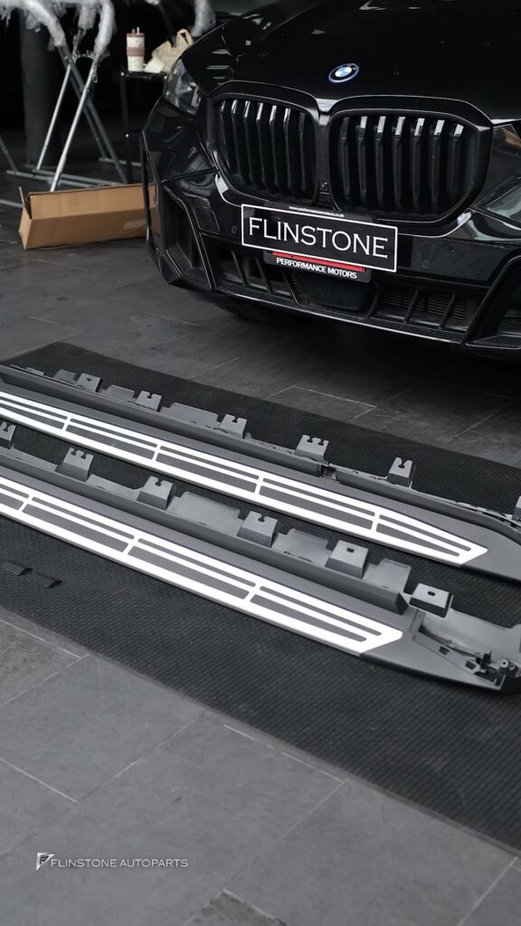บันไดข้าง BMW X5 G05 ติดตั้งเรื่อยๆ หาของรุ่นไหนสำหรับรถยนต์ ทักมาสอบถามทาง FLINSTONE…