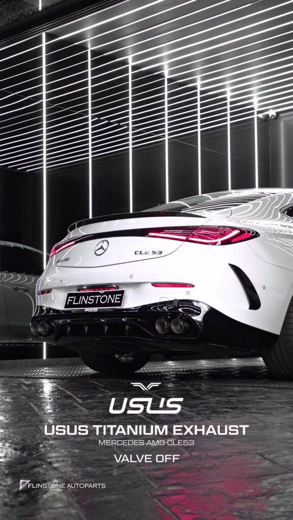 CLE53 AMG X USUS Titanium Exhaust