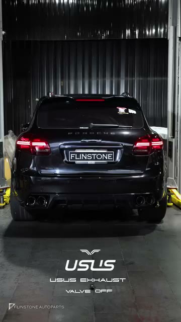 USUS Titanium Exhaust x PORSCHE Cayenne 958 2012