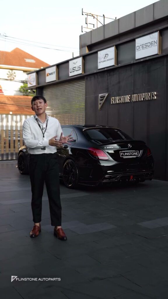 W205 C-Class ติดตั้งชุดแต่งรอบคัน