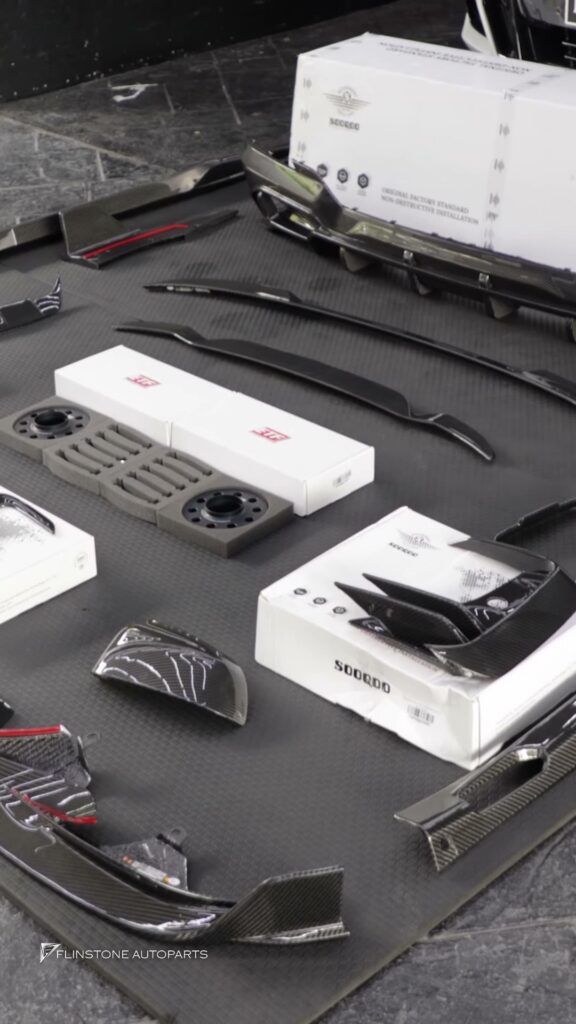 body kit review from the brand the customer fitted every piece for BMW iX3 beautiful genuine carbon parts, every piece…
