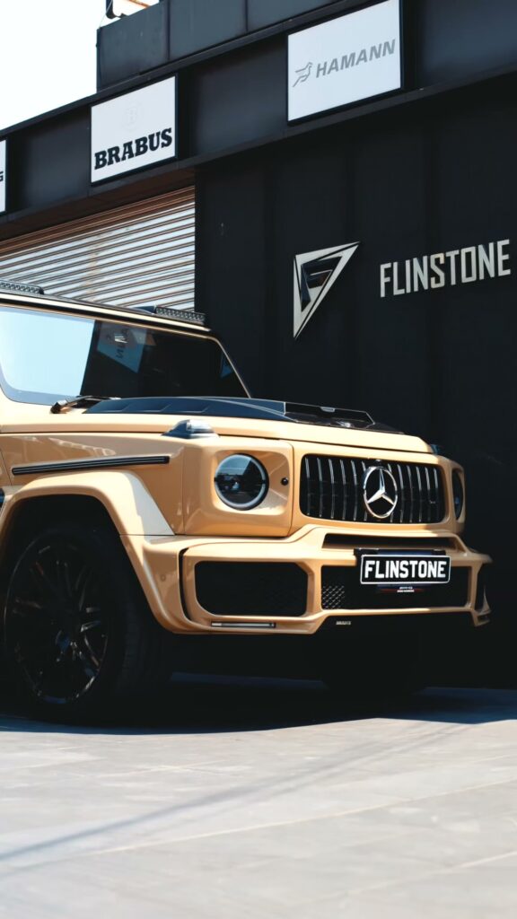 Mercedes Benz G400d ไว้วางใจให้ Flinstone Autoparts ดูแลตกแต่งรถคันนี้