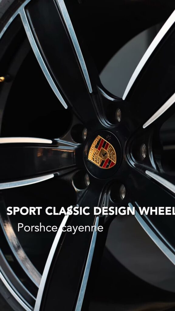 ติดตั้งชุดล้อพร้อมยาง Sport Classic สำหรับ PORSCHE Cayenne