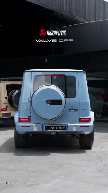 ฟังเสียงคลิปท่อ AKRAPOVIC ใน Mercedes G63 AMG