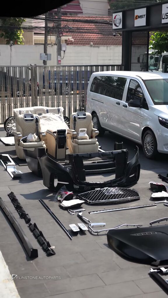 want an interior Mercedes VITO luxurious choose each piece