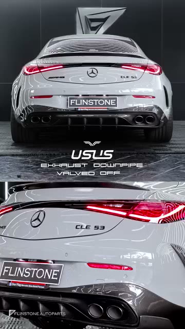 ท่อไทเทเนียม USUS Exhaust สำหรับ Mercedes CLE53 AMG