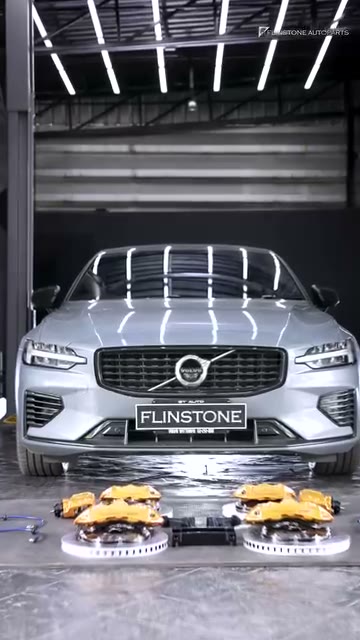 VOLVO S60 ชุดเบรค POLESTAR สีทอง เพื่อประสิทธิภาพการเบรคที่ดียิ่งกว่า ไม่ใช่เพียงสวยงาม…