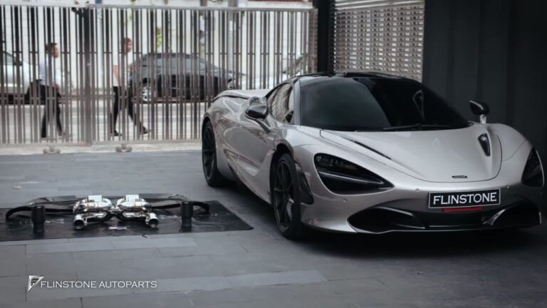 ติดตั้งชุดท่อแท้ Fi Exhaust สำหรับ Mclaren 720s