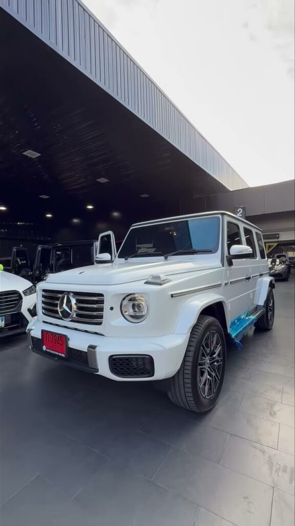 NEW G450d full-car clear paint protection film fitted + genuine parts kit Night Package 🇩🇪