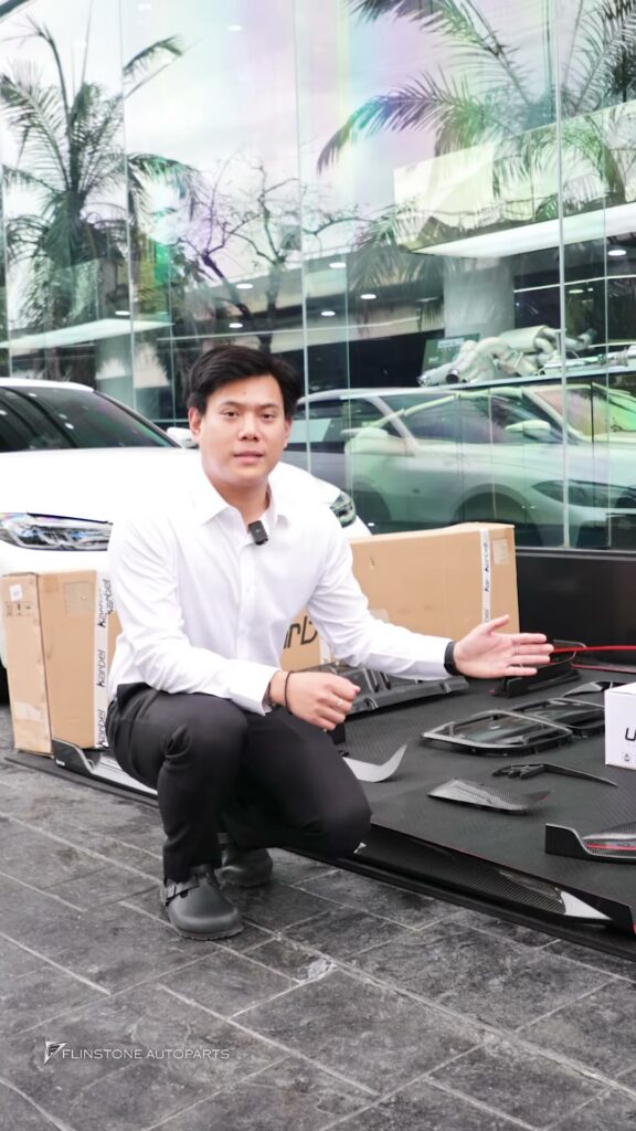 Ou 带您看另一台 BMW G22 Series 4 选装品牌正品全车部件 KARBEL 与 USUS…