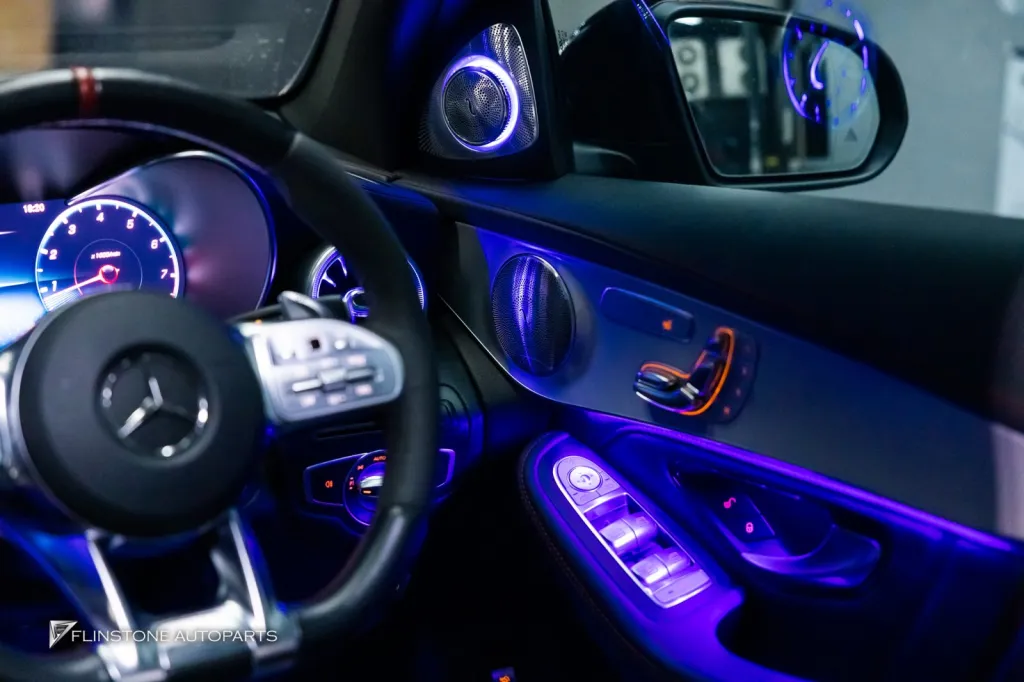 Mercedes Benz Glc Ambient Light Air Vents Speakers