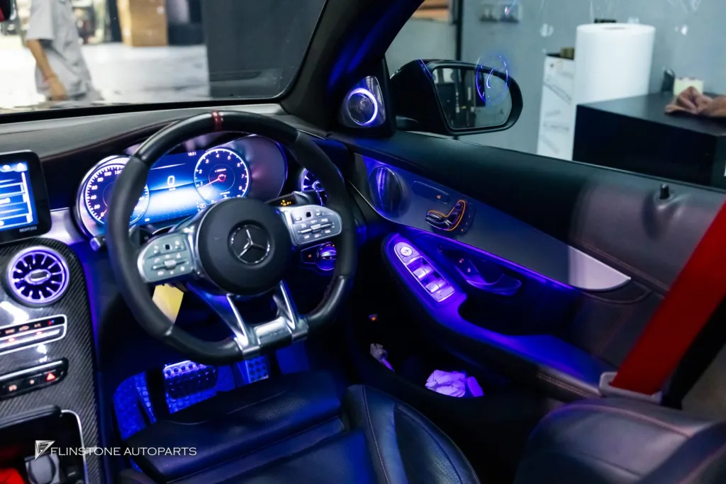 Mercedes Benz Glc Ambient Light Air Vents Speakers