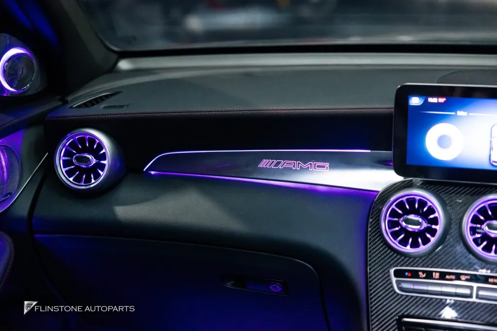 Mercedes Benz Glc Ambient Light Air Vents Speakers