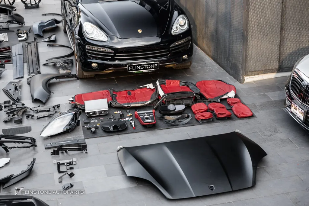 Porsche Cayenne 958 (12-17) to Cayenne 2025 ชุดพาร์ทรอบคัน ภายใน